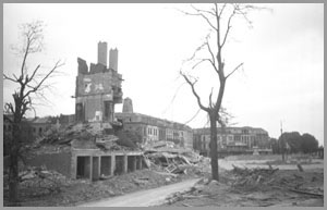 Boulevard Charles-Quint et place Léopold, 1944